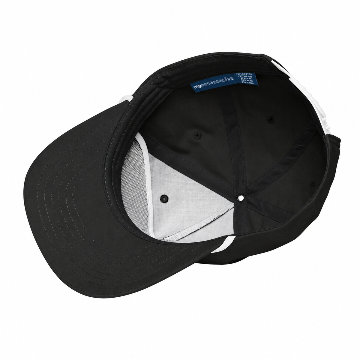 Millcrew Rope Hat — Interior label view on white background
